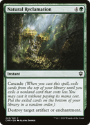 Natural Reclamation (CMR-245) [Commander Legends]