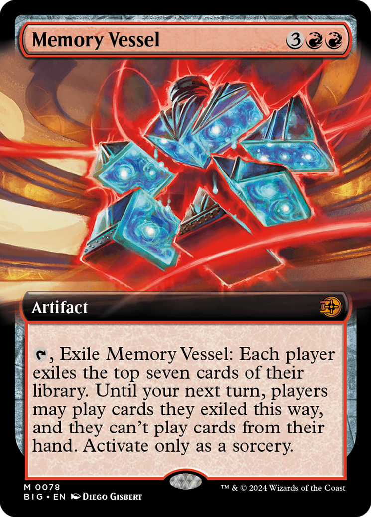 Memory Vessel (BIG-078) [The Big Score]: (Extended Art) Foil