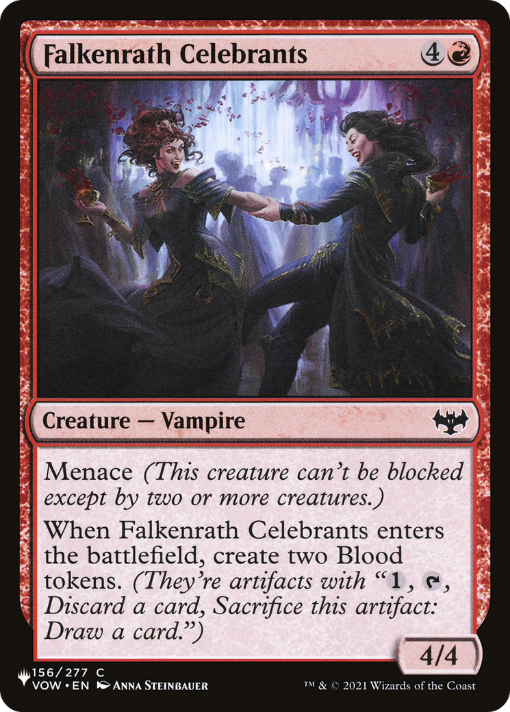 Falkenrath Celebrants (LIST-VOW-156) [The List]