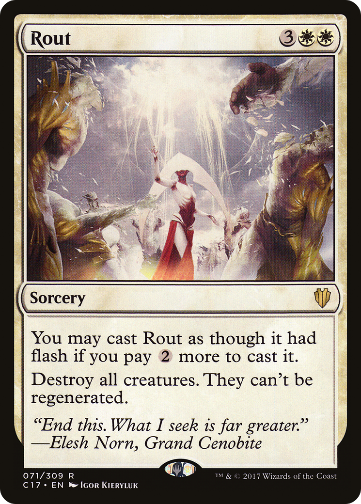 Rout (C17-071) [Commander 2017]