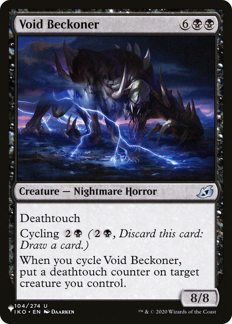 Void Beckoner (LIST-IKO-104) [The List]