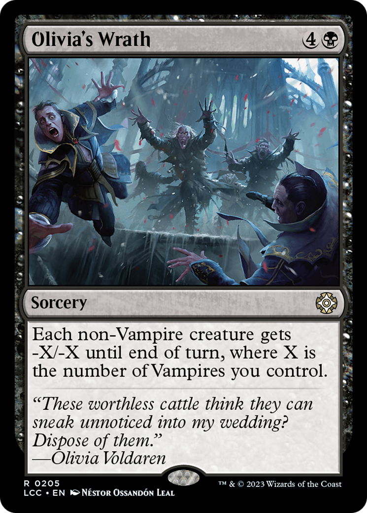 Olivia's Wrath (LCC-205) [The Lost Caverns of Ixalan Commander]