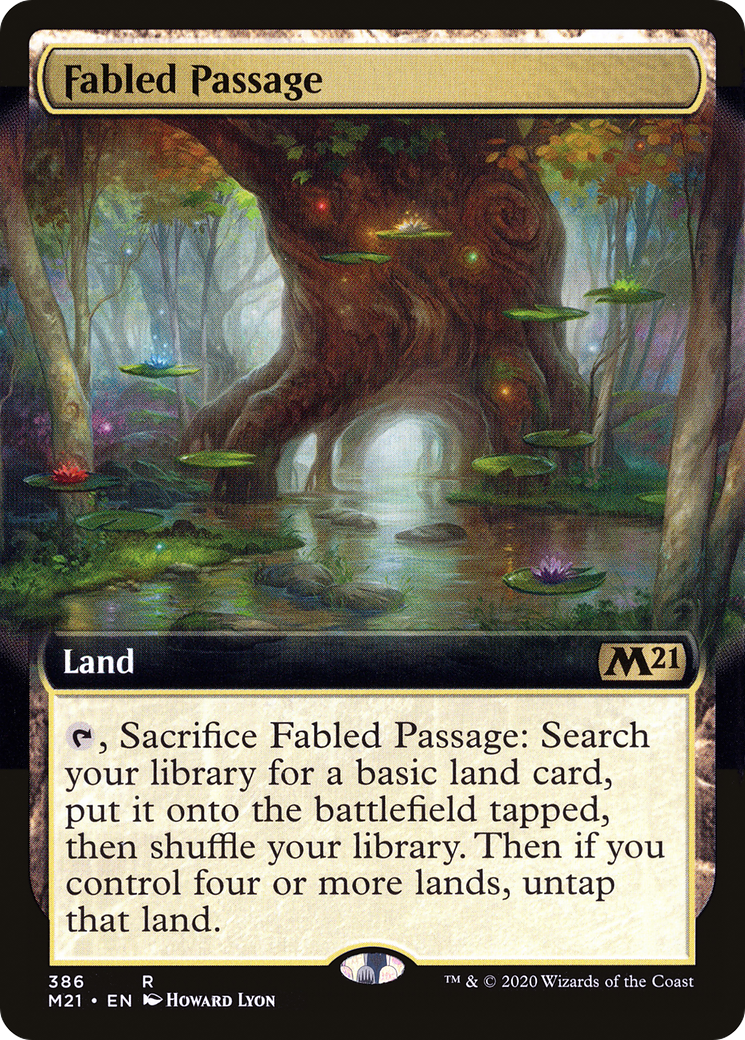 Fabled Passage (M21-386) [Core Set 2021]: (Extended Art)