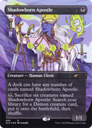 Shadowborn Apostle (SLD-680) [Secret Lair Drop]: (Full Art) (Borderless) Foil