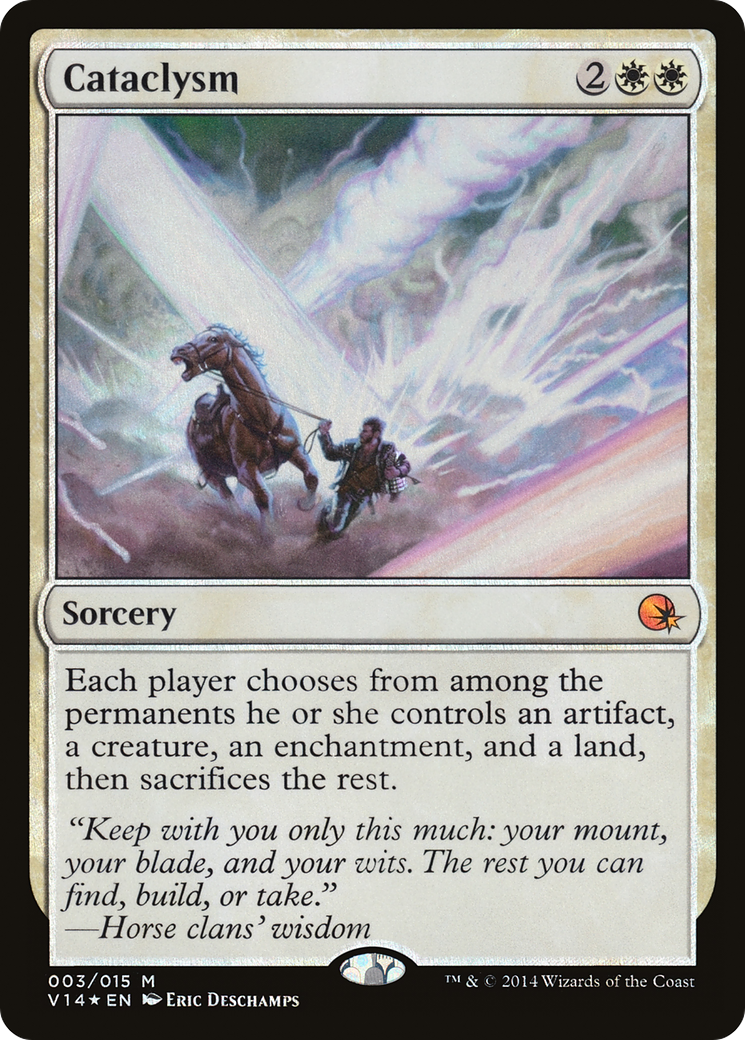 Cataclysm (V14-003) [From the Vault: Annihilation] Foil