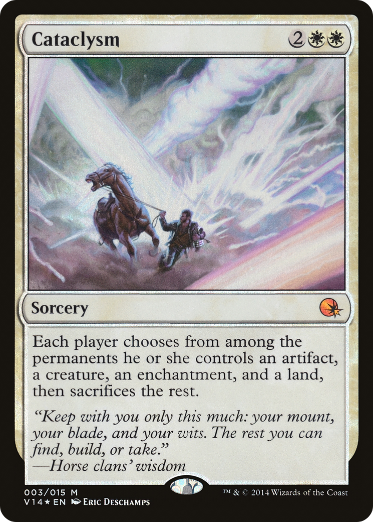 Cataclysm (V14-003) [From the Vault: Annihilation] Foil