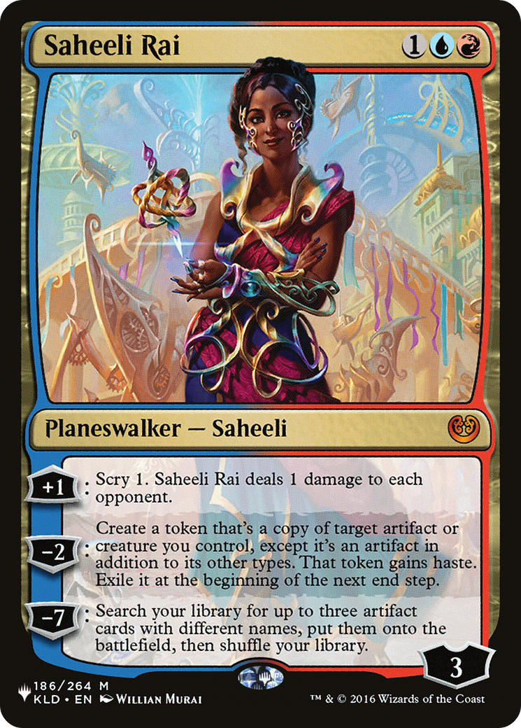 Saheeli Rai (LIST-KLD-186) [The List] Foil