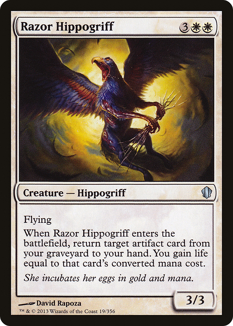 Razor Hippogriff (C13-019) [Commander 2013]