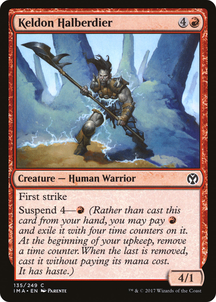 Keldon Halberdier (IMA-135) [Iconic Masters]