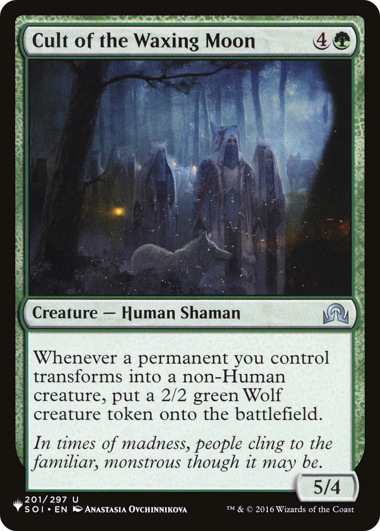 Cult of the Waxing Moon (LIST-SOI-201) [The List]