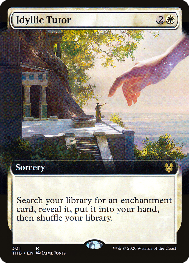 Idyllic Tutor (Extended Art) (THB-301) [Theros Beyond Death]