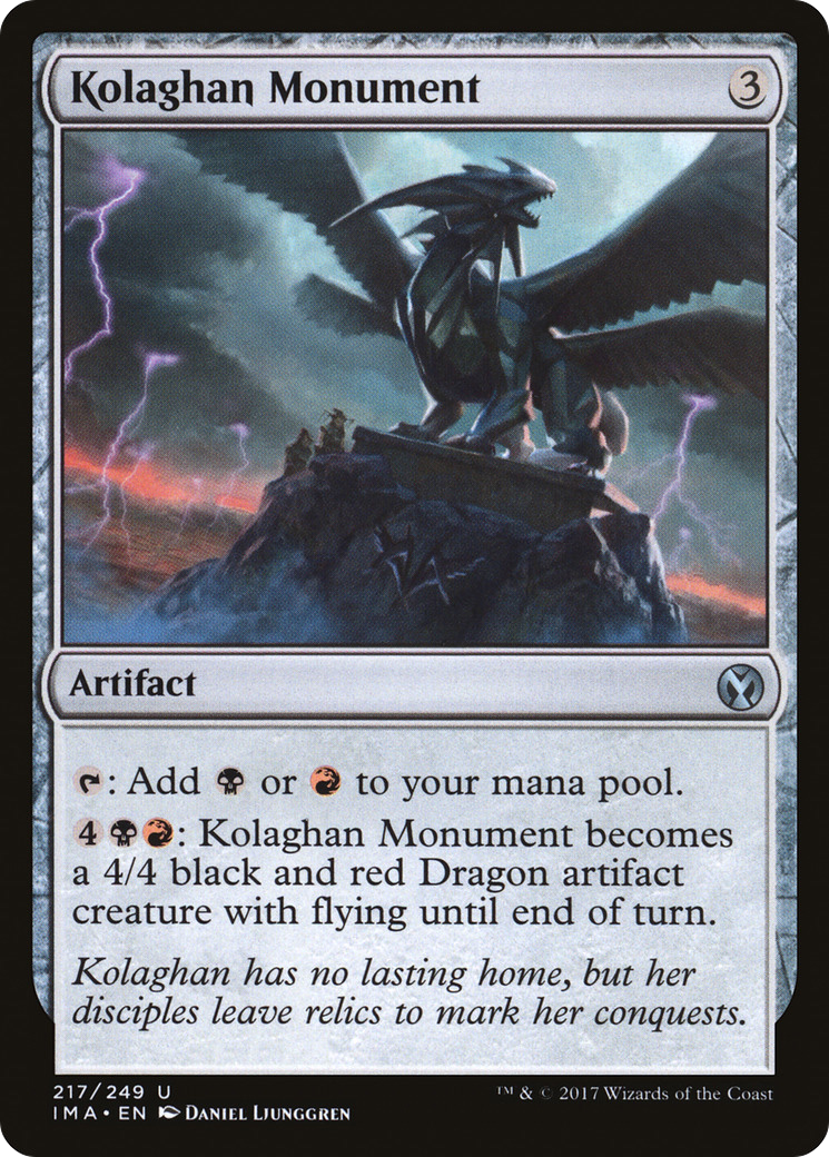 Kolaghan Monument (IMA-217) [Iconic Masters]