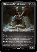 Shilgengar, Sire of Famine (MH3-480) [Modern Horizons 3] Etched Foil