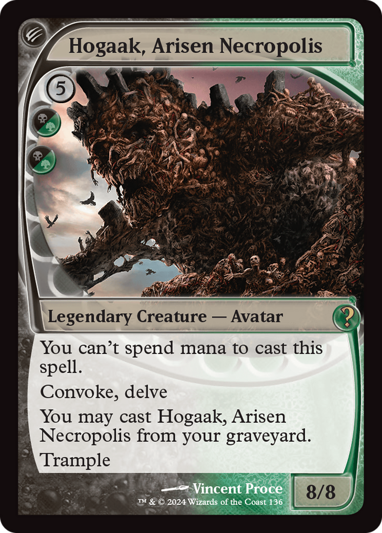 Hogaak, Arisen Necropolis (MB2-136) [Mystery Booster 2]