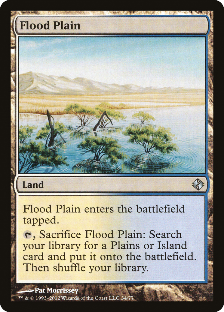 Flood Plain (DDI-034) [Duel Decks: Venser vs. Koth]