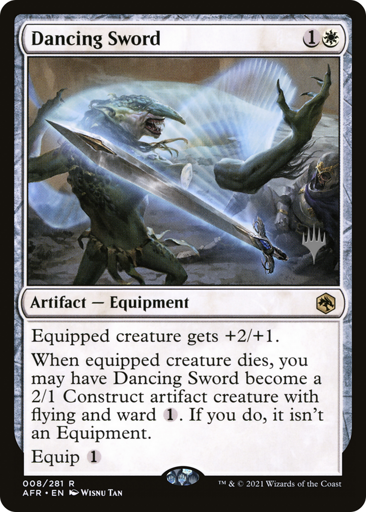 Dancing Sword (PPAFR-08P) [Adventures in the Forgotten Realms Promos]