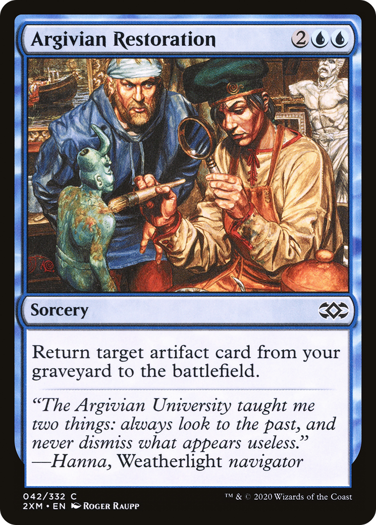 Argivian Restoration (2XM-042) [Double Masters]