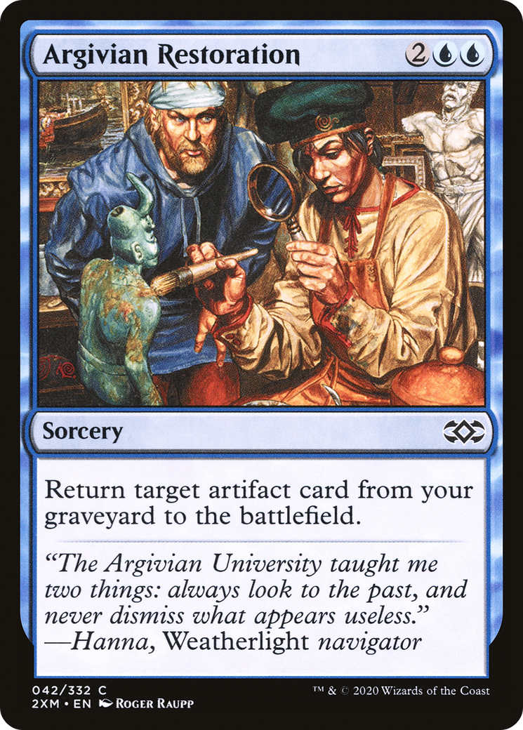 Argivian Restoration (2XM-042) [Double Masters]