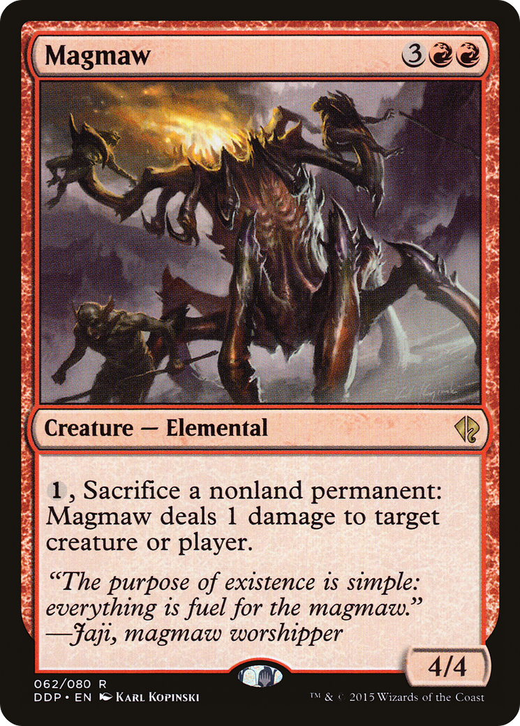 Magmaw (DDP-062) [Duel Decks: Zendikar vs. Eldrazi]