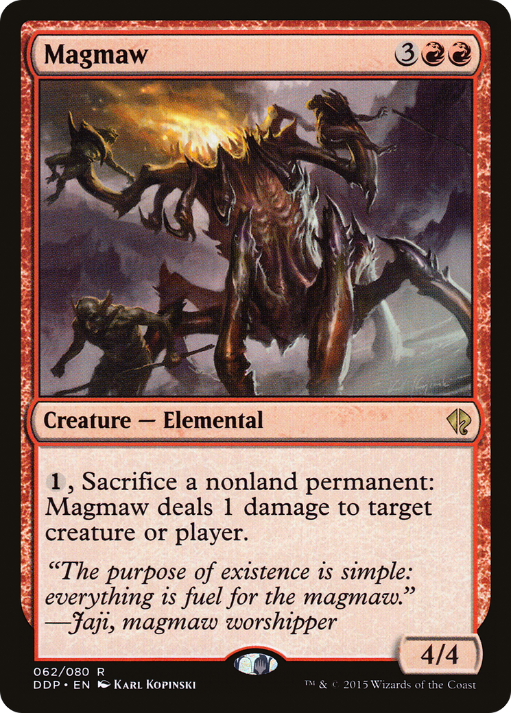 Magmaw (DDP-062) [Duel Decks: Zendikar vs. Eldrazi]