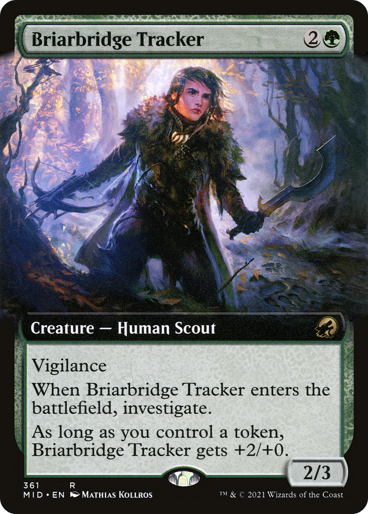 Briarbridge Tracker (MID-361) [Innistrad: Midnight Hunt]: (Extended Art)
