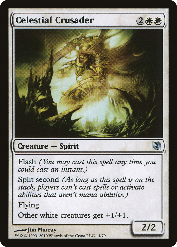 Celestial Crusader (DDF-014) [Duel Decks: Elspeth vs. Tezzeret]