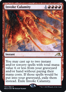 Invoke Calamity (PRE-147) [Kamigawa: Neon Dynasty Promos] Foil