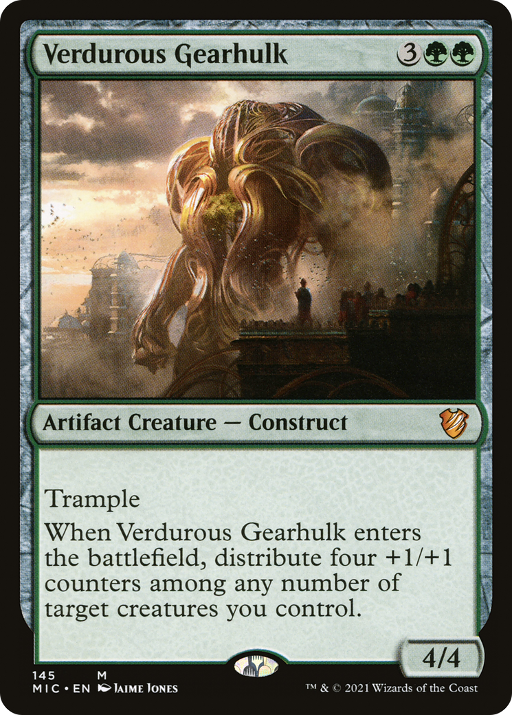 Verdurous Gearhulk (MIC-145) [Midnight Hunt Commander]