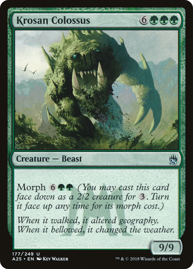 Krosan Colossus (A25-177) [Masters 25] Foil