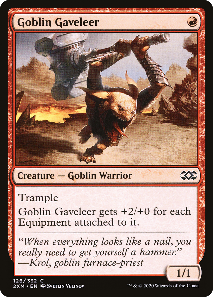 Goblin Gaveleer (2XM-126) [Double Masters]