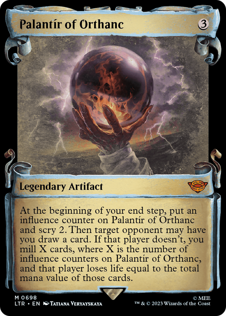 Palantír of Orthanc (LTR-698) [The Lord of the Rings: Tales of Middle-earth]: (Showcase)
