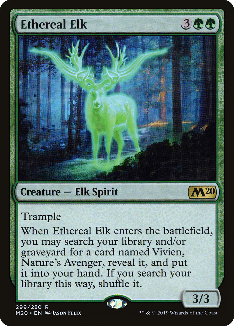 Ethereal Elk (M20-299) [Core Set 2020]