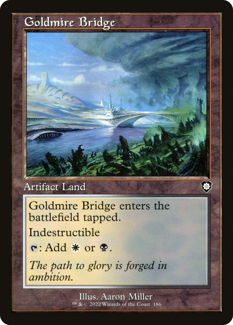 Goldmire Bridge (Retro Frame) (BRC-186) [The Brothers' War Commander]