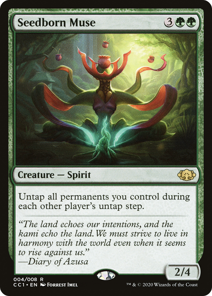 Seedborn Muse (CC1-004) [Commander Collection: Green]
