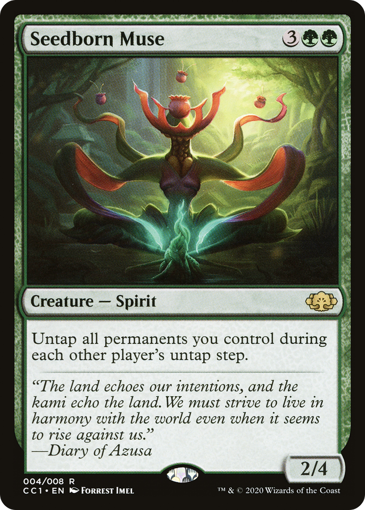 Seedborn Muse (CC1-004) [Commander Collection: Green]