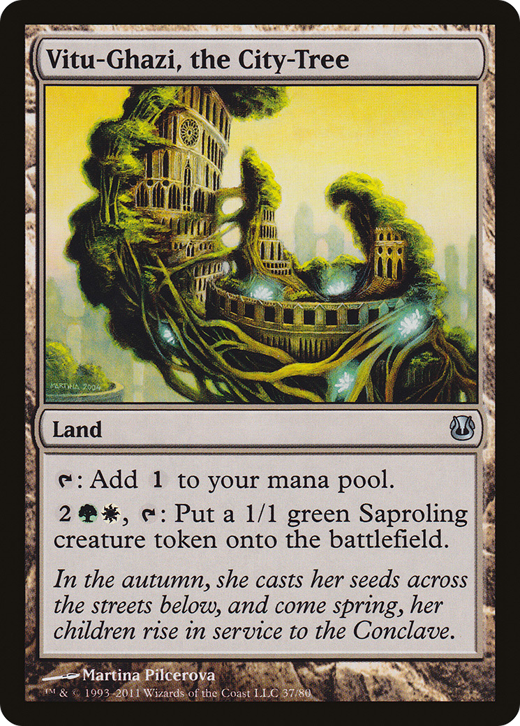 Vitu-Ghazi, the City-Tree (DDH-037) [Duel Decks: Ajani vs. Nicol Bolas]