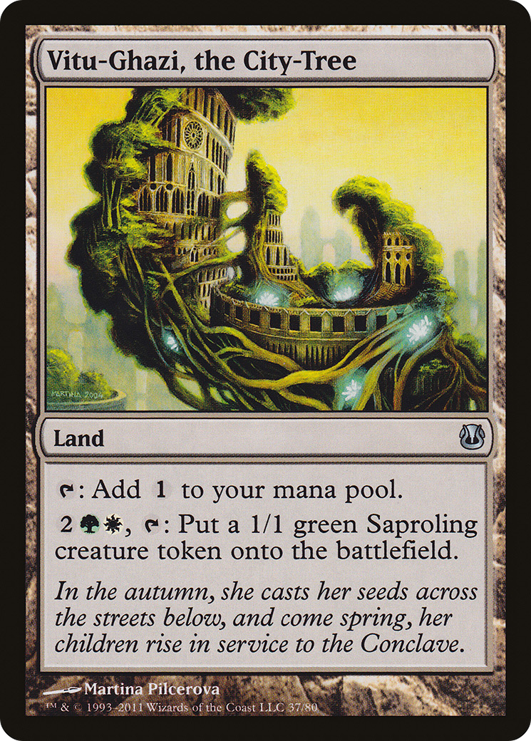 Vitu-Ghazi, the City-Tree (DDH-037) [Duel Decks: Ajani vs. Nicol Bolas]