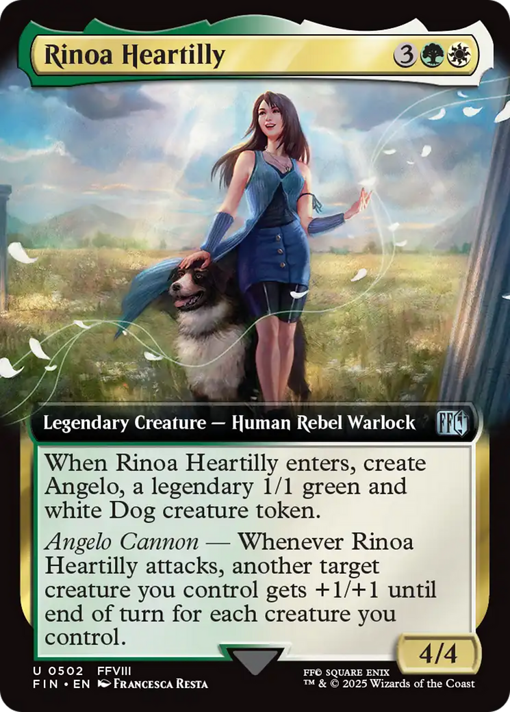 Rinoa Heartilly (Extended Art) (FIN-502) [FINAL FANTASY]: (Extended Art) Foil