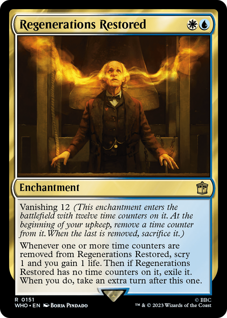 Regenerations Restored (WHO-151) [Doctor Who]