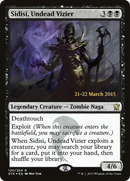 Sidisi, Undead Vizier (PRE-120S) [Dragons of Tarkir Promos] Foil