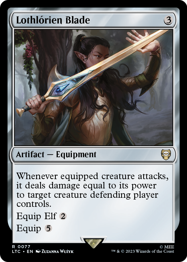 Lothlorien Blade (LTC-077) [Tales of Middle-earth Commander]