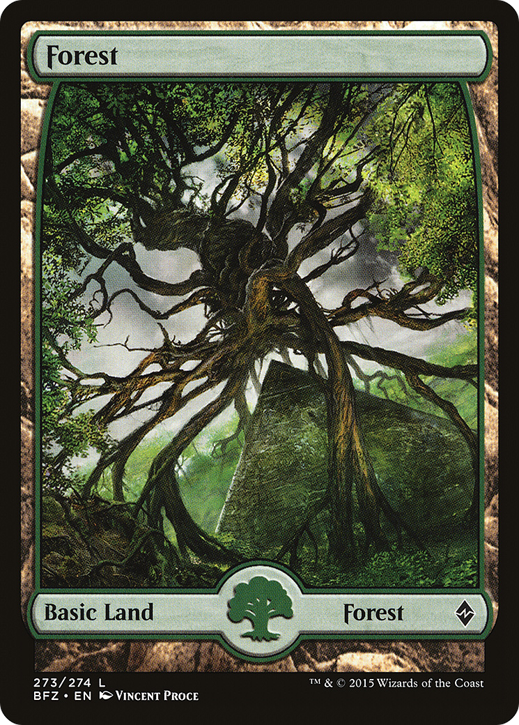 Forest (BFZ-273) [Battle for Zendikar] Foil