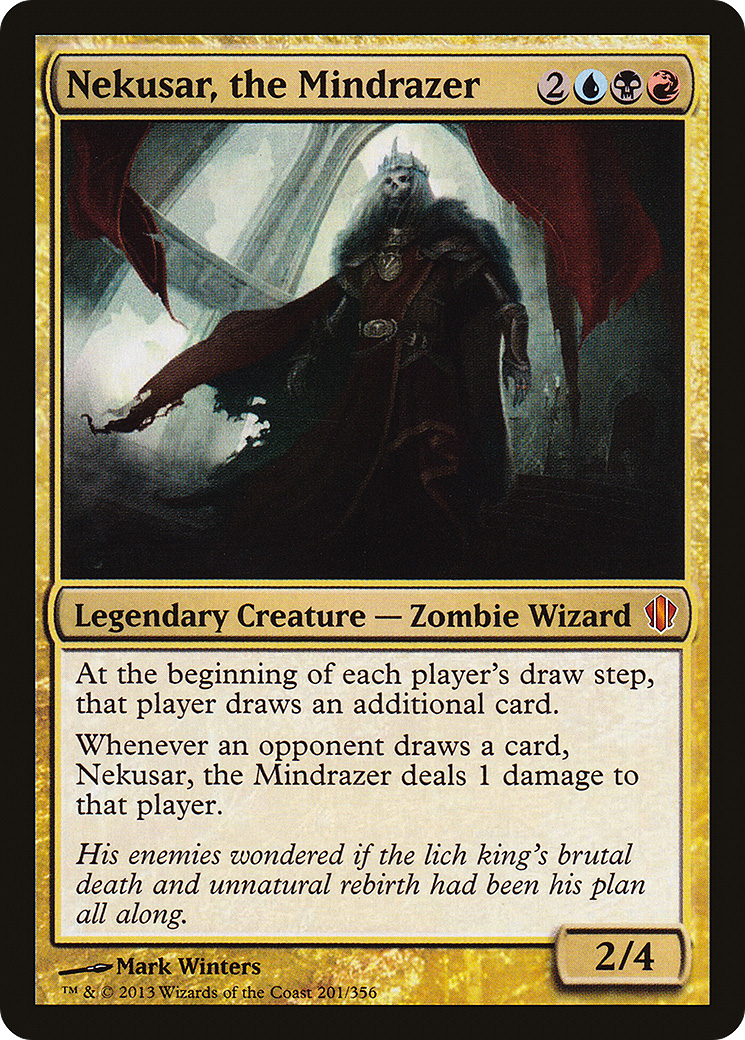 Nekusar, the Mindrazer (C13-201) [Commander 2013]