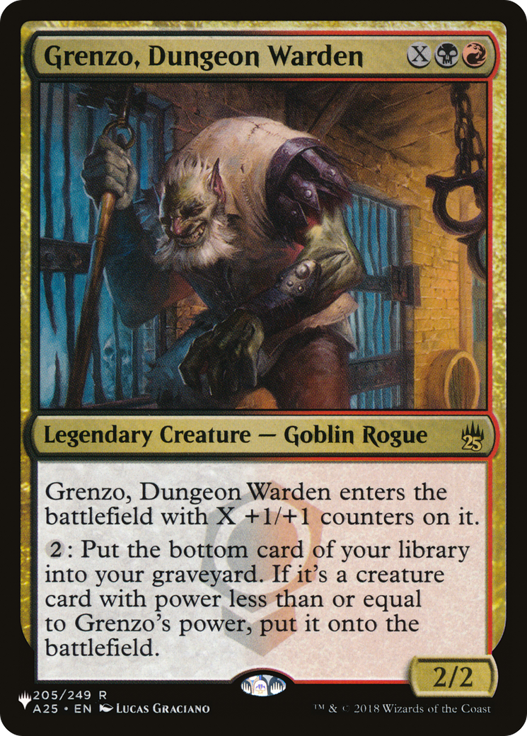 Grenzo, Dungeon Warden (LIST-A25-205) [The List]