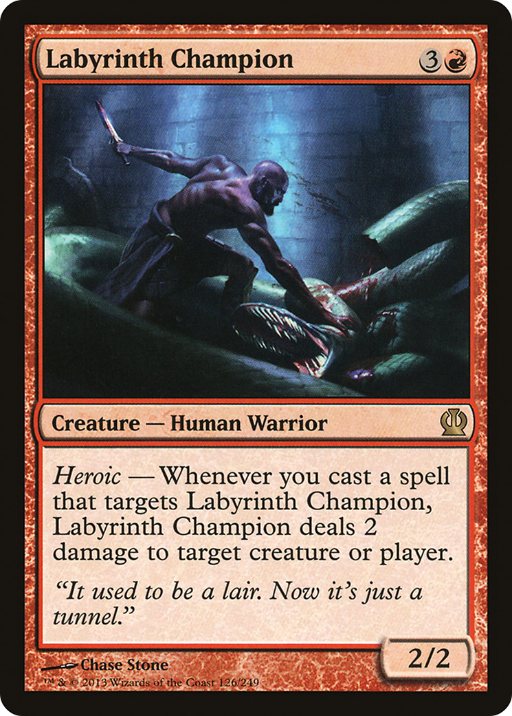 Labyrinth Champion (THS-126) [Theros] Foil
