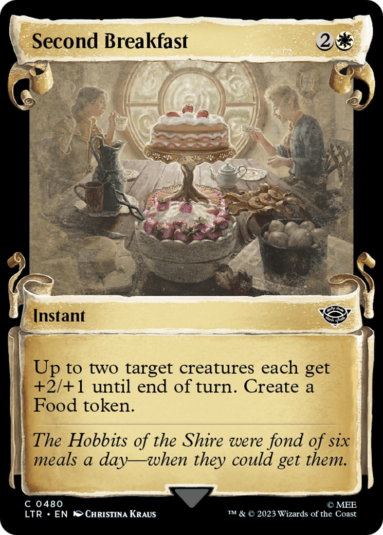 Second Breakfast (LTR-480) [The Lord of the Rings: Tales of Middle-earth]: (Showcase)