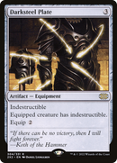 Darksteel Plate (2X2-304) [Double Masters 2022] Foil