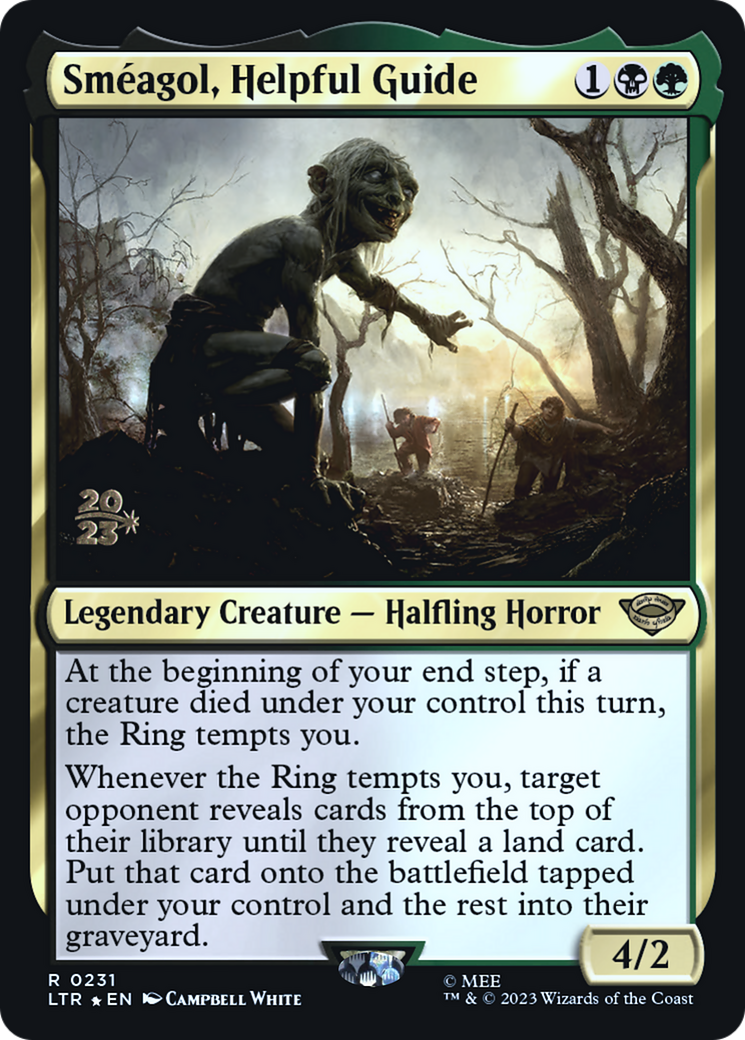 Sméagol, Helpful Guide (PRE-231S) [Tales of Middle-earth Promos] Foil