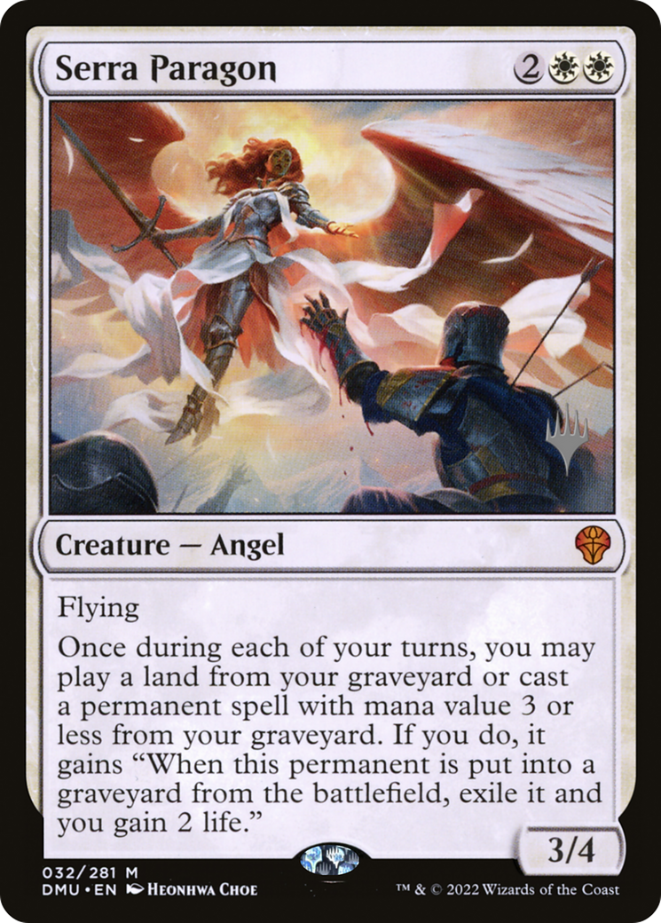 Serra Paragon (PPDMU-32P) [Dominaria United Promos]