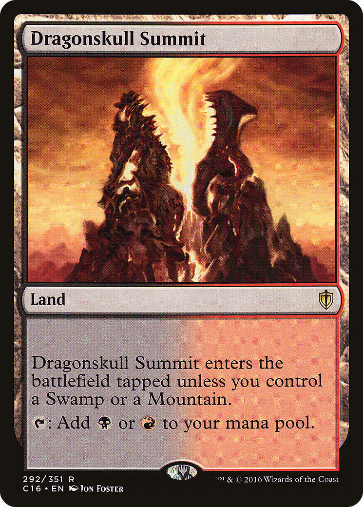 Dragonskull Summit (C16-292) [Commander 2016]
